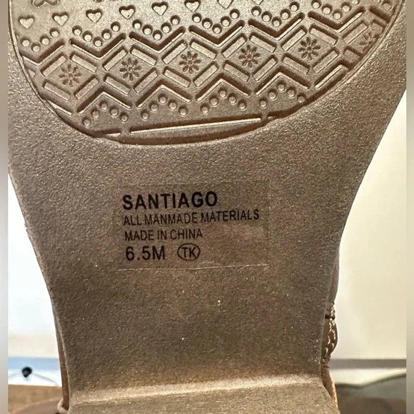 Pop Womens Brown Santiago Block Heel Booties NWT Various Sizes - Picture 3 of 9